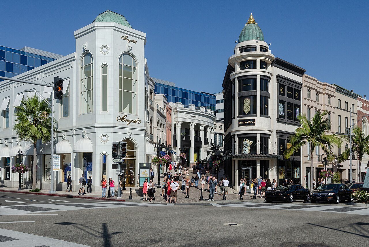 Buildings at North Rodeo Drive, Beverly Hills in Beverly Hills, California