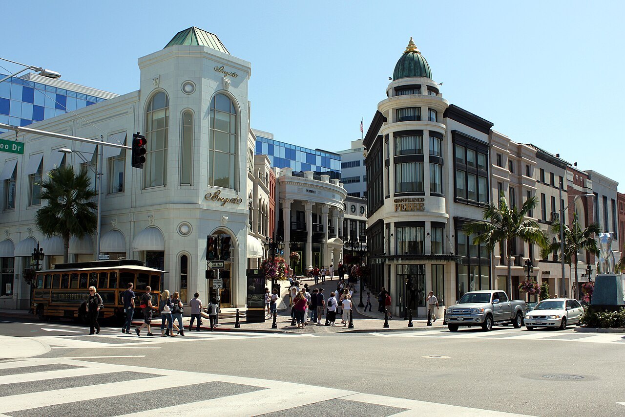 Rodeo Drive Beverly Hills in Beverly Hills, California